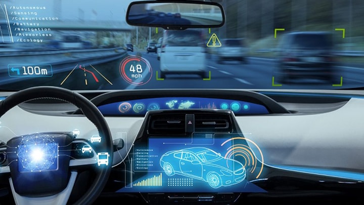 汽车趋势 – 超级电子驾驶舱与延展显示器的兴起