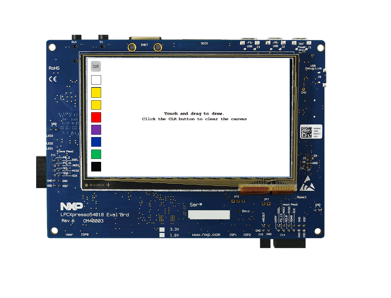OM40003：LPCXpresso54018开发板