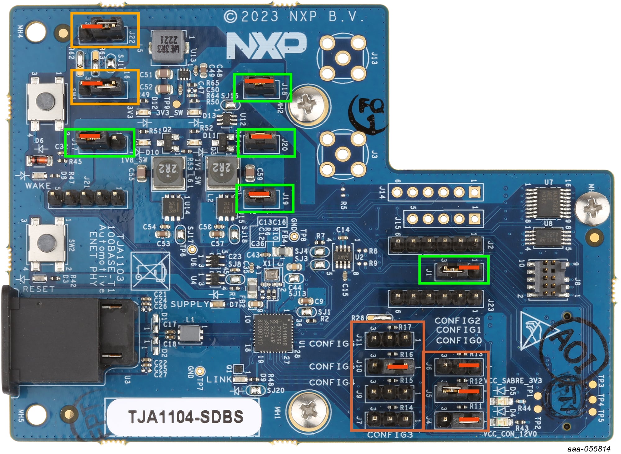 Figure 2. TJA1104-SDBS Configuration